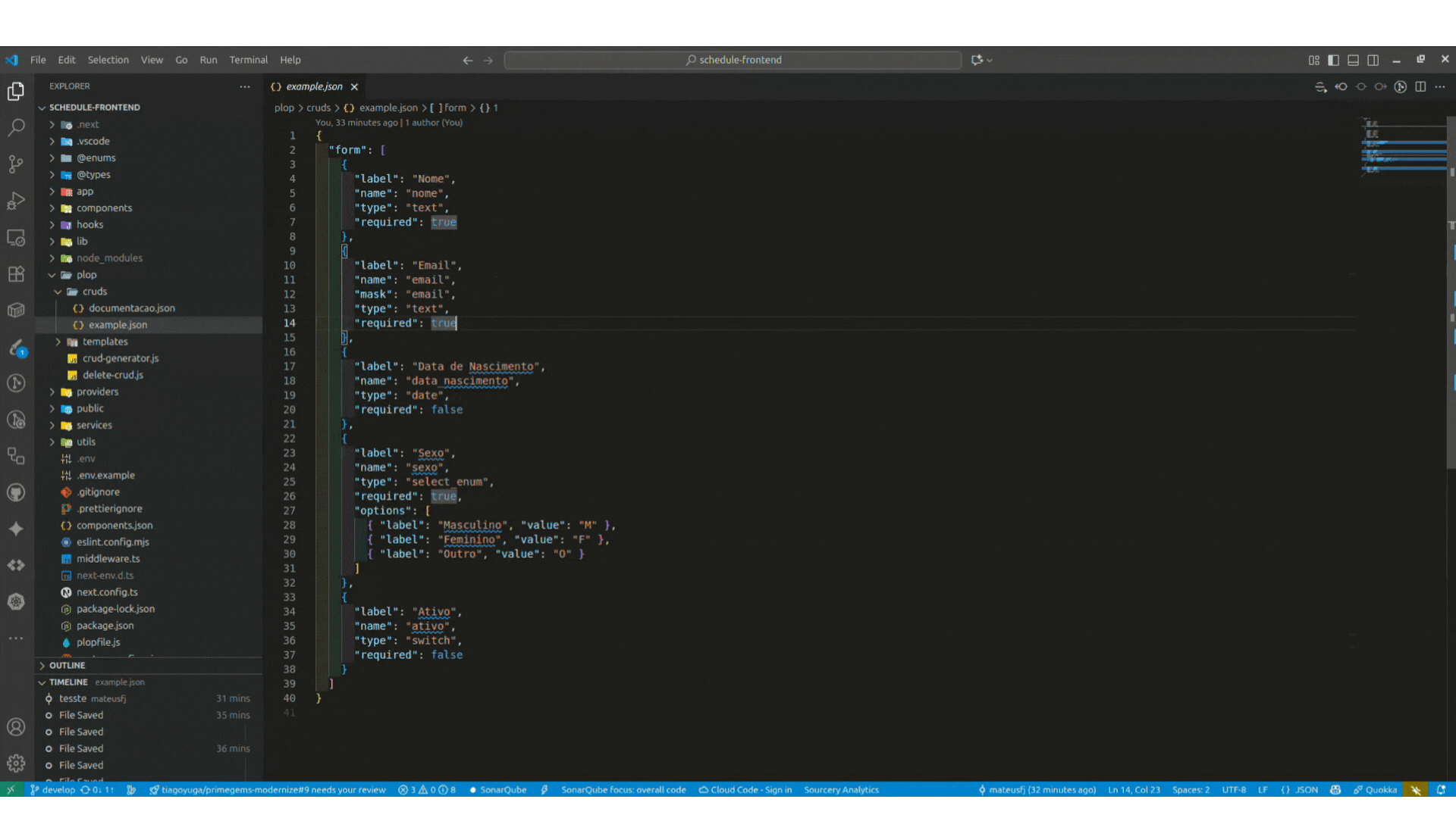 Imagem do projeto CLI para Scaffolding Automático